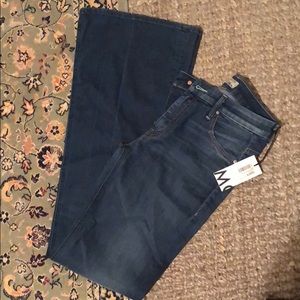 Mother jeans mellow drama stardust nwt